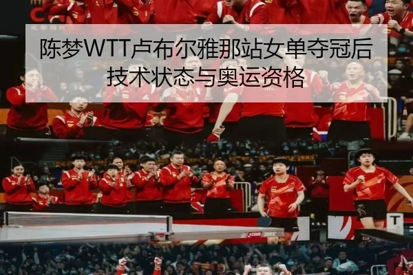 陈梦WTT卢布尔雅那站女单夺冠后技术状态与奥运资格